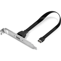 Lindy Single Port USB 3.1 Gen 2 Type C Back Plate