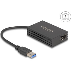 Delock USB Type-A Network Adapter Gigabit LAN 1 x SFP