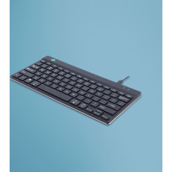 R-Go Tools R-Go Tastatur Compact Break US-Layout                schwarz