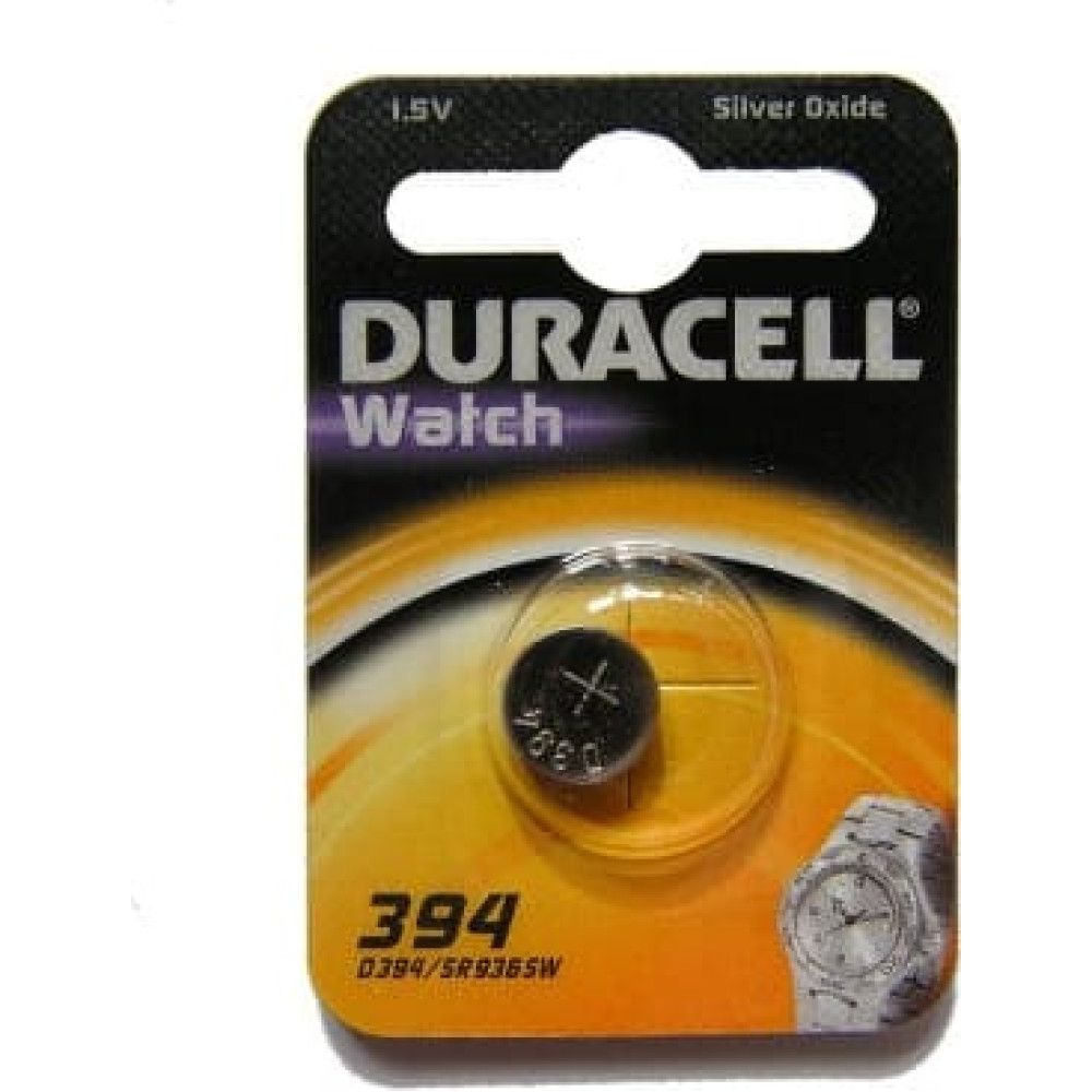 Duracell D394 Vienreizējas lietošanas baterija Sudraba-oksīda (S)