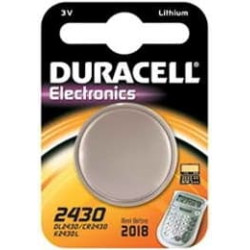Duracell Batterie Knopfzelle CR2430 3.0V Lithium        1St.