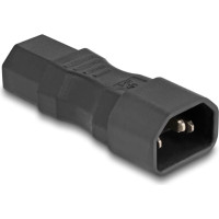Delock Power Adapter IEC 60320 - C14 to C13, male / female, 10 A, straight