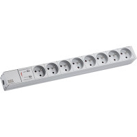 Bachmann 19"-Steckdosenleiste 1HE 8xUTE 1xSPD