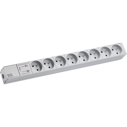 Bachmann 19"-Steckdosenleiste 1HE 8xUTE 1xSPD