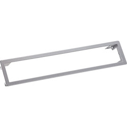 Bachmann POWER FRAME Installation frame Large 6-gang, silver