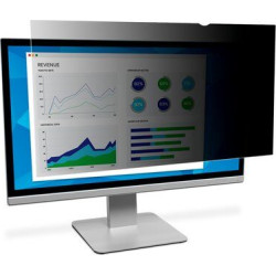 3M PF250W9B monitoru pretatspīduma & privātuma filtrs 63,5 cm (25") Monitors Bezrāmja displeja privātuma filtrs
