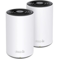 Tp-Link Deco XE75 Trīs diapazoni (2,4 GHz / 5 GHz / 6 GHz) Wi-Fi 6E (802.11ax) Balts 3 Iekšējs