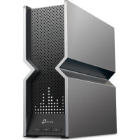 Tp-Link Archer BE800 bezvadu rūteris Multi-Gigabit Ethernet Trīs diapazoni (2,4 GHz / 5 GHz / 6 GHz) Melns, Nerūsējošs tērauds
