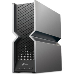 Tp-Link Archer BE800 bezvadu rūteris Multi-Gigabit Ethernet Trīs diapazoni (2,4 GHz / 5 GHz / 6 GHz) Melns, Nerūsējošs tērauds