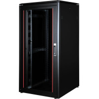 Equip EDF-32-8080-B-HJAA statnis 32U Brīvi stāvošs plaukts Melns