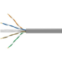 Equip 404537 tīkla kabelis Pelēks 305 m Cat6a U/UTP (UTP)