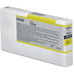 Epson T6534 Yellow Ink Cartridge (200ml)
