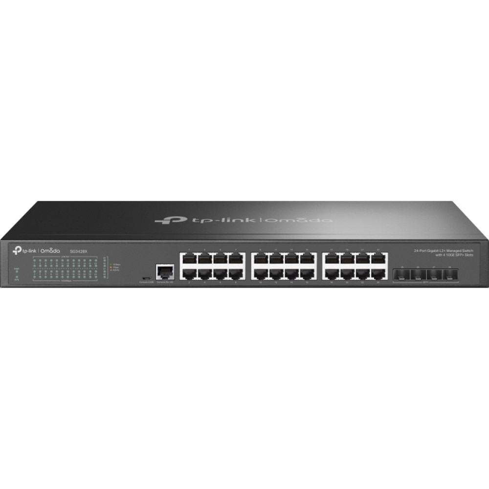 Tp-Link Technologies TP-Link Omada 24-Port Gigabit L2+ Managed Switch with 4 10GE SFP+ Slots