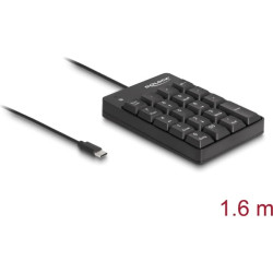 Delock USB Type-C™ Keypad 19 keys black
