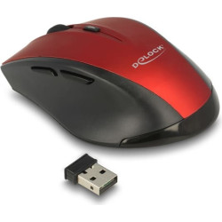 Delock Ergonomic optical 5-button mouse 2.4 GHz wireless