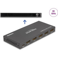 Delock HDMI Switch 4 x HDMI in to 1 x HDMI out 8K 60 Hz