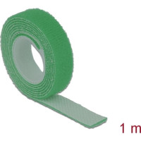 Delock Hook-and-loop tape on roll L 1 m x W 13 mm green