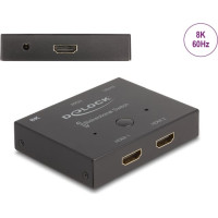 Delock HDMI 2 - 1 Switch bidirectional 8K 60 Hz