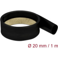 Delock Heat Shrink Tube 1 m x 20 mm black