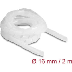 Delock Spiral Hose flexible 2 m x 16 mm transparent