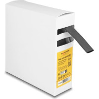 Delock Heat shrink tube Box, with inside adhesive, shrinkage ratio 4:1, 5 m x 12 mm black