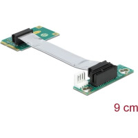 Delock Riser card Mini PCI Express  PCI Express x1 left insertion 9 cm
