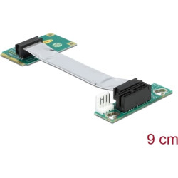 Delock Riser card Mini PCI Express  PCI Express x1 left insertion 9 cm