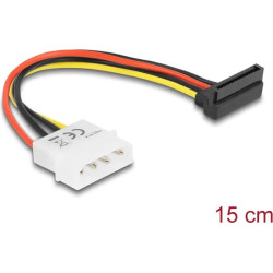 Delock Cable Power SATA HDD  4pin male  angled