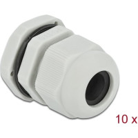 Delock Cable Gland PG13.5 10 pieces grey