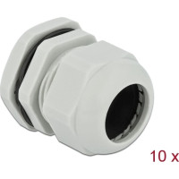 Delock Cable Gland PG29 10 pieces grey