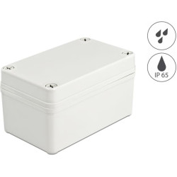Delock Installation Housing IP65 waterproof 130 x 80 x 70 mm grey