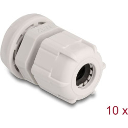 Delock Cable Gland M12 10 pieces grey