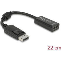 Delock Adapter DisplayPort 1.1 male > HDMI female Passive black