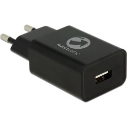 Navilock Charger 1 x USB Type-A 5 V 2.4 A black