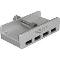 Delock External USB 3.0 4 Port Hub with Locking Screw