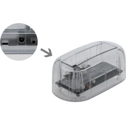Delock USB Type-C™ Docking Station for 1 x SATA HDD / SSD transparent