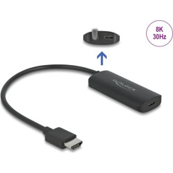 Delock Adapter HDMI-A male to USB Type-C™ female (DP Alt Mode) 8K