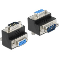 Delock D-Sub 9 pin male > female 270° angled
