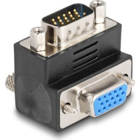 Delock Adapter VGA male to female 90° angled