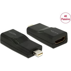 Delock Adapter mini DisplayPort 1.2 male > HDMI female 4K Passive black