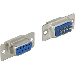 Delock Connector D-Sub 9 pin female soldering version