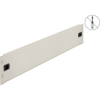 Delock 19″ Network Cabinet Blind Cover tool free 2U grey