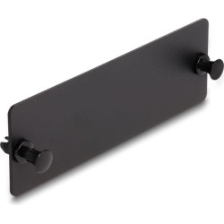 Delock Fiber Optic Blind Panel black
