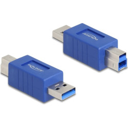 Delock USB 5 Gbps Adapter USB Type-A male to USB Type-B male (crossed)