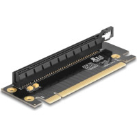 Delock Riser Card PCI Express 3.0 x16 male to x16 slot 90° left angled - Slot height 35 mm