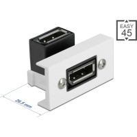 Delock Easy 45 DisplayPort Module angled 90° 22.5 x 45 mm