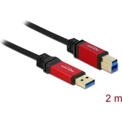 Delock Cable USB 3.0 Type-A male > USB 3.0 Type-B male 2 m Premium
