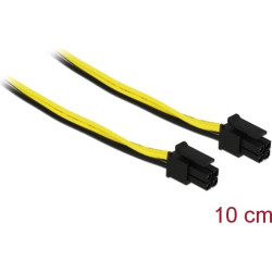 Delock Micro Fit 3.0 Kabel 4 Pin Stecker > Stecker 10 cm