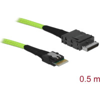 Delock Cable OCuLink PCIe SFF-8611 to Slim SAS SFF-8654 0.5 m