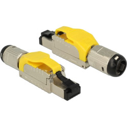 Delock RJ45 Plug field assembly Cat.6A metal